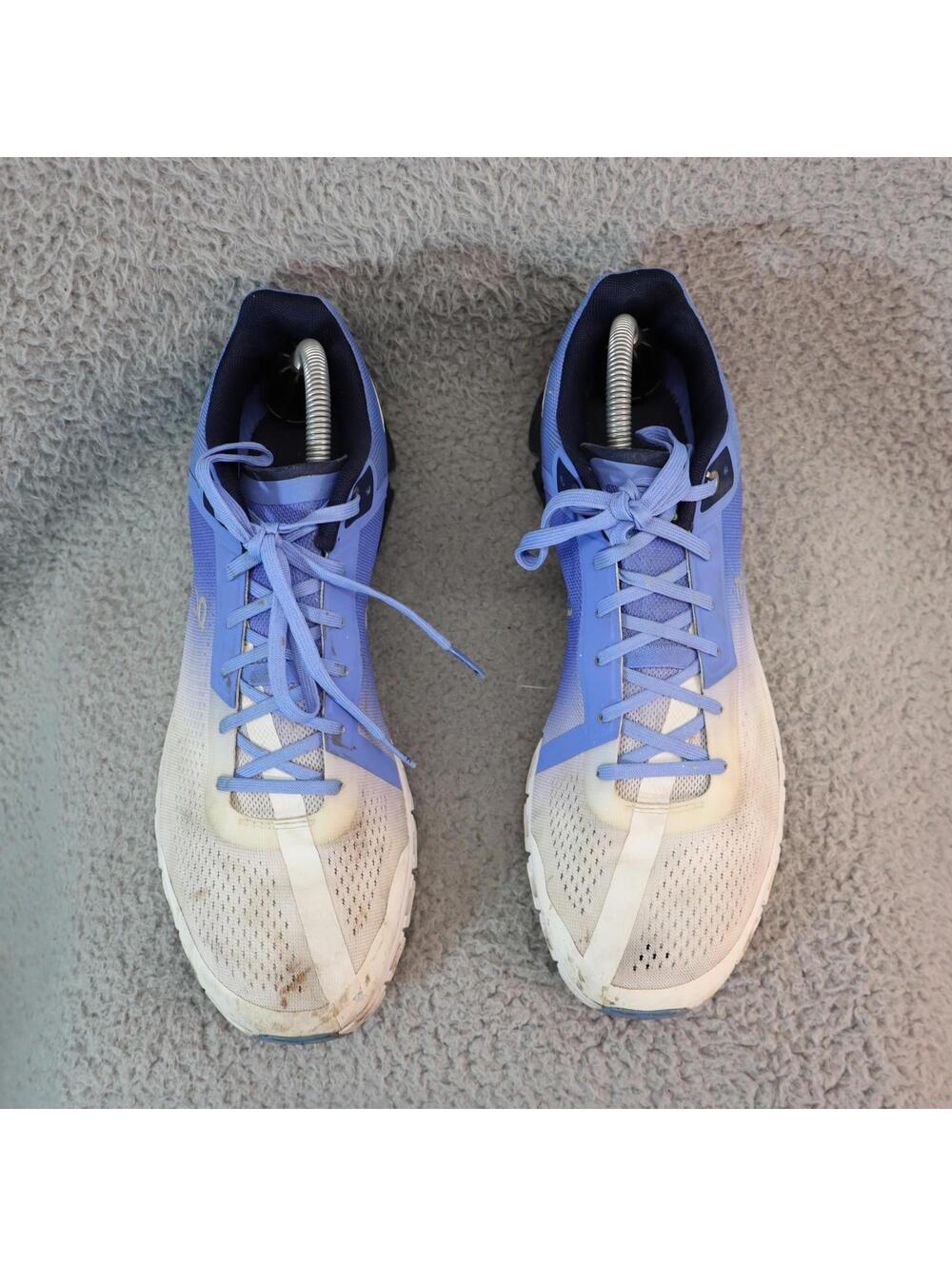 On Cloudflow Blue Running Shoes Size: 11 - Picture 3 of 10